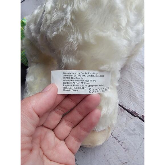 Lamb Sheep 2000 Animal Alley Toys R US Plush Vintage Collectible - Picture 6 of 10